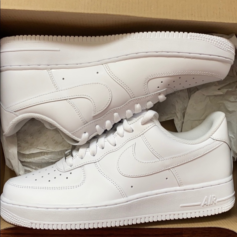 Brand new Air Force 1s in box never worn